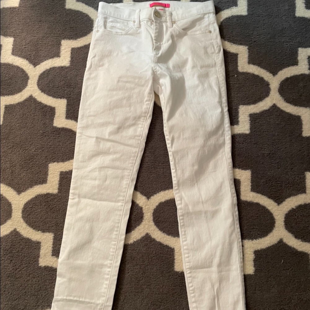 Lilly Pulitzer White Jean Pants